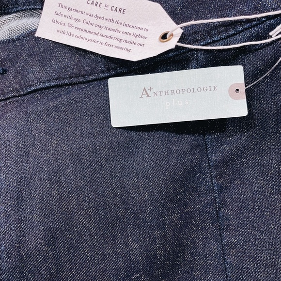 Anthropologie Pilcro Shimmer High-Rise Leggings NWT SZ 16W, 18W - Picture 8 of 10